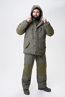 Костюм зимний "ЭЛИТ" цв. хаки 48-50 (M)