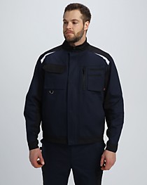 Куртка Милан CH (тк.Смесовая,260), т.синий/черный (44-46) 88-92/170-176