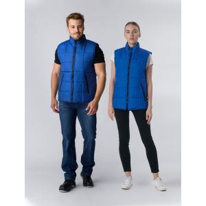 Жилет утепленный Офис (тк.Дюспо) васильковый