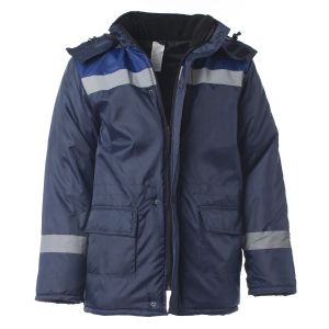 Куртка утепленная Стандарт оксфорд т.синий/василек с СОП