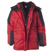 Куртка утепленная «СИТИ» цвет красный с чёрным